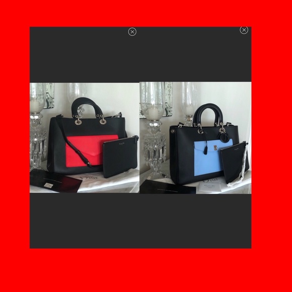 9/20HP♥️🎄DIOR lovers handbag Unique Runway 2014 - Picture 3 of 8